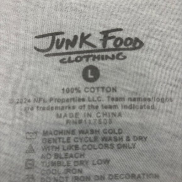 Buffalo Bills Team Spirit Logo NFL Gameday Crop Tank Top L - Picture 4 of 4